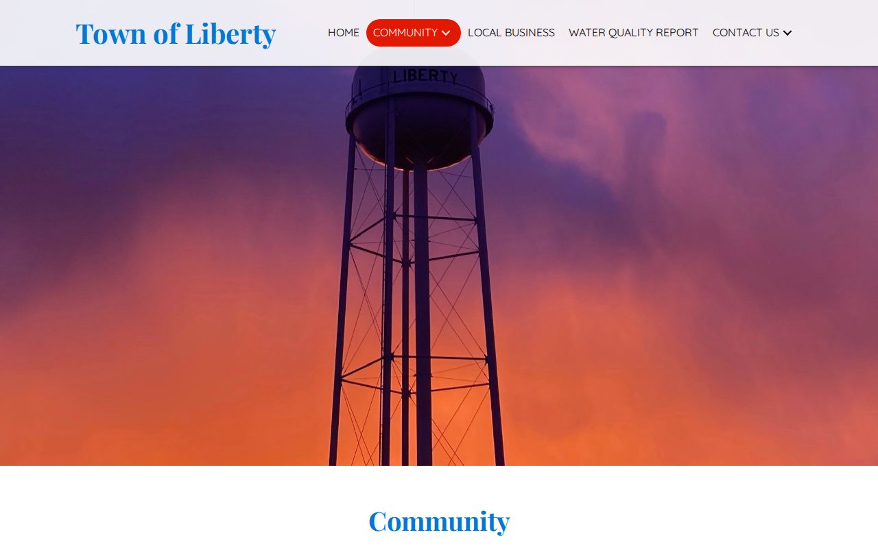 Liberty warrant records town service context